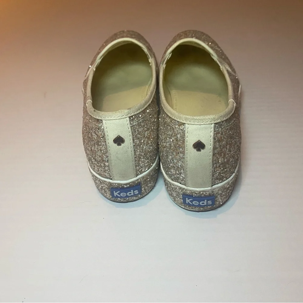 Kate Spade Glitter Slip-On Platform Sneaker size 11